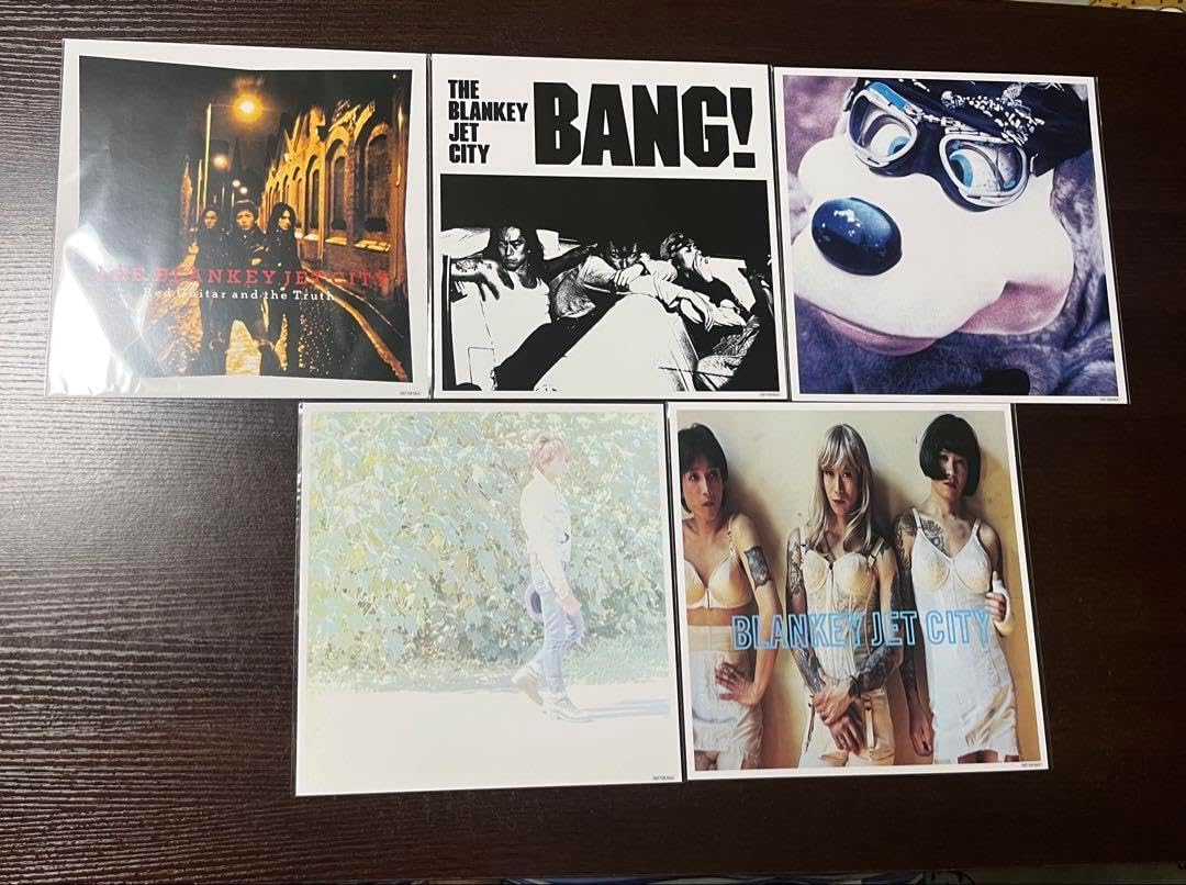 ブランキージェットシティ　メガジャケット10枚セット ブランキージェットシティ メガジャケット10枚セット BLANKEY JET CITY